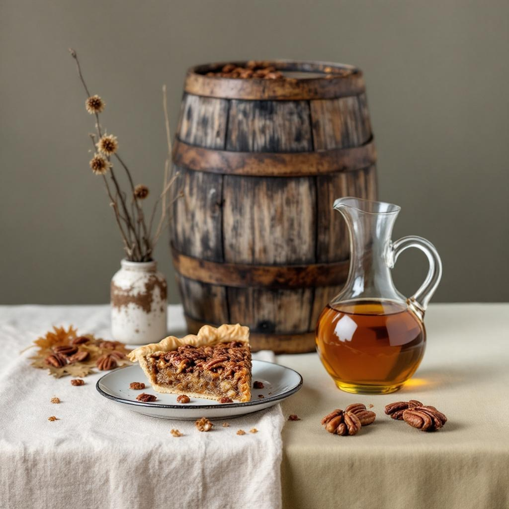 Maple Bourbon Pecan Pie - Olive & Oils